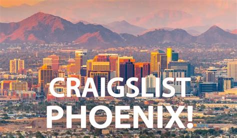 craigslist free stuff in phoenix|craigslist phoenix for sale free.